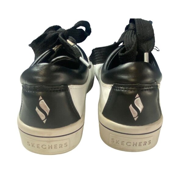 SKECHERS Women Hi Lite Lace Up Sneakers Size 8 White Y2K Casual Everyday S-7 - Picture 4 of 9
